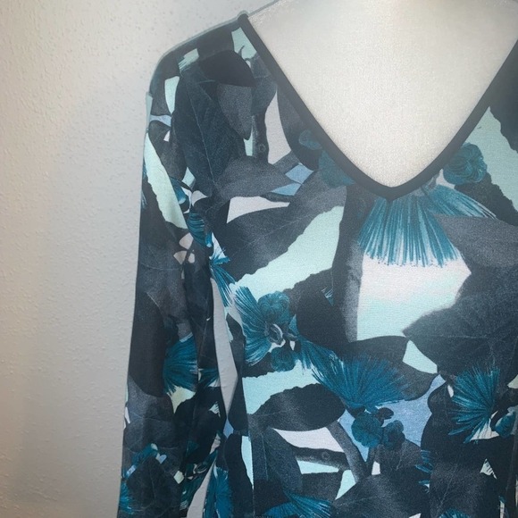 Erdem Blue Domitilla Fit and Flare Dress Size 12 - Picture 3 of 15